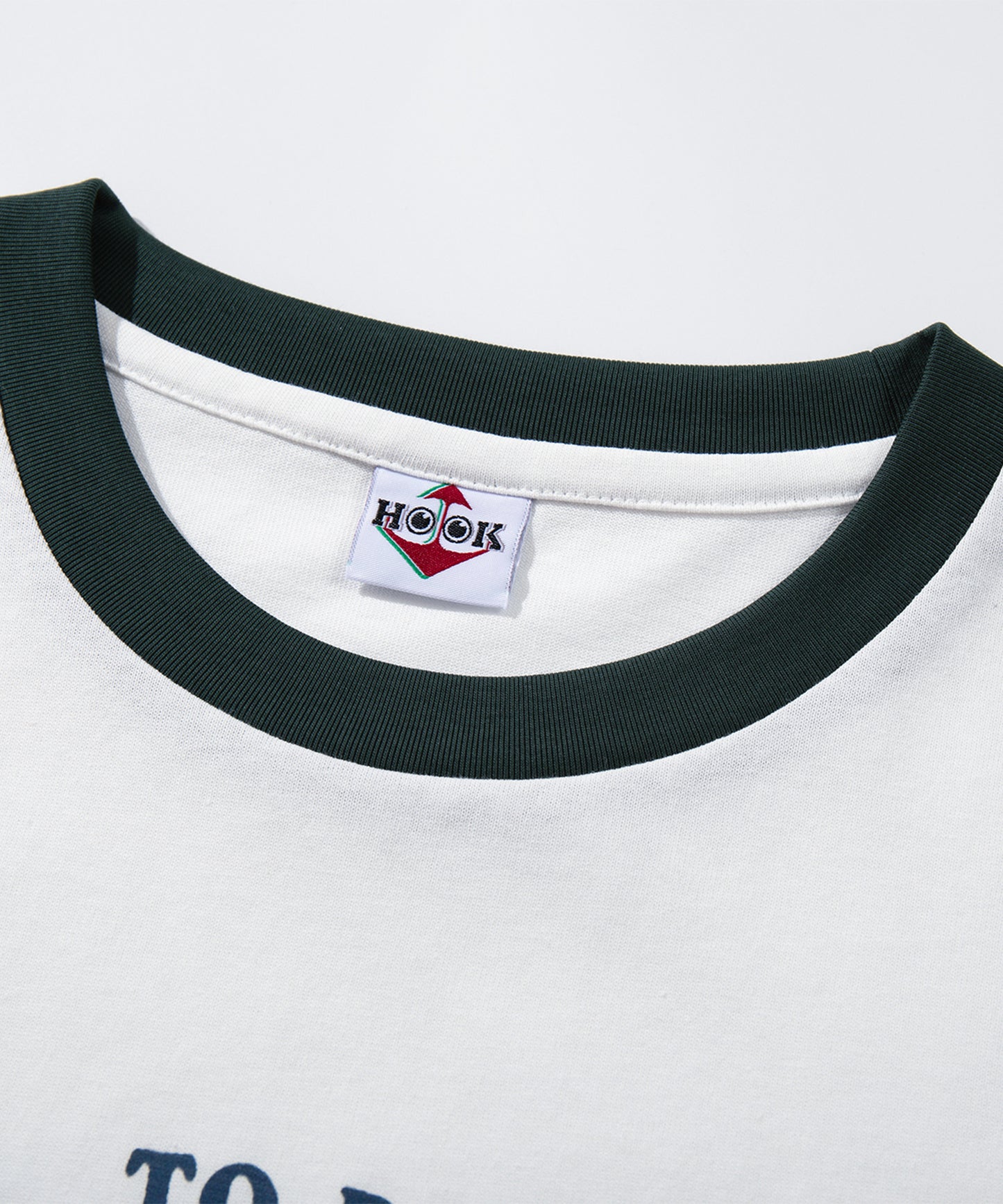 HOOK -original-　フードモチーフ アメリカンカートゥーンプリント ビッグTシャツ