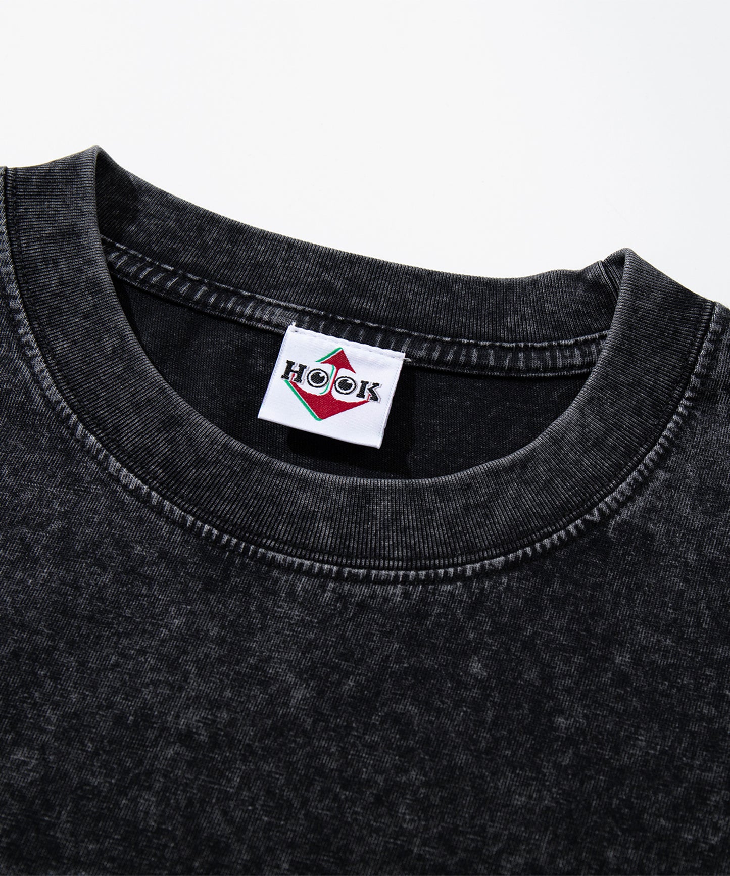 HOOK -original-　INSOMNIA　ウォッシュ加工ヴィンテージ風 ビッグTEE