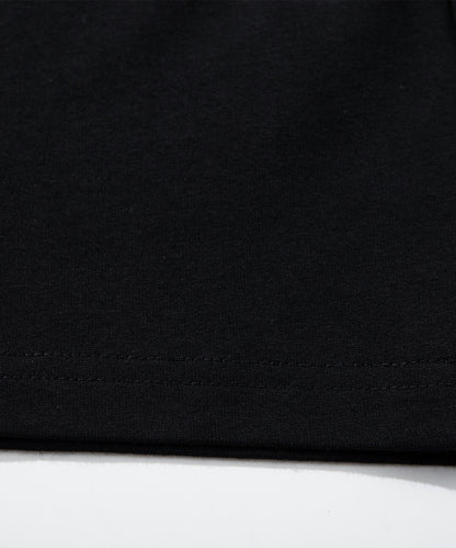 HOOK -original-　フードモチーフ アメリカンカートゥーンプリント ビッグTシャツ
