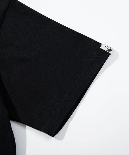 HOOK -original-　フードモチーフ アメリカンカートゥーンプリント ビッグTシャツ