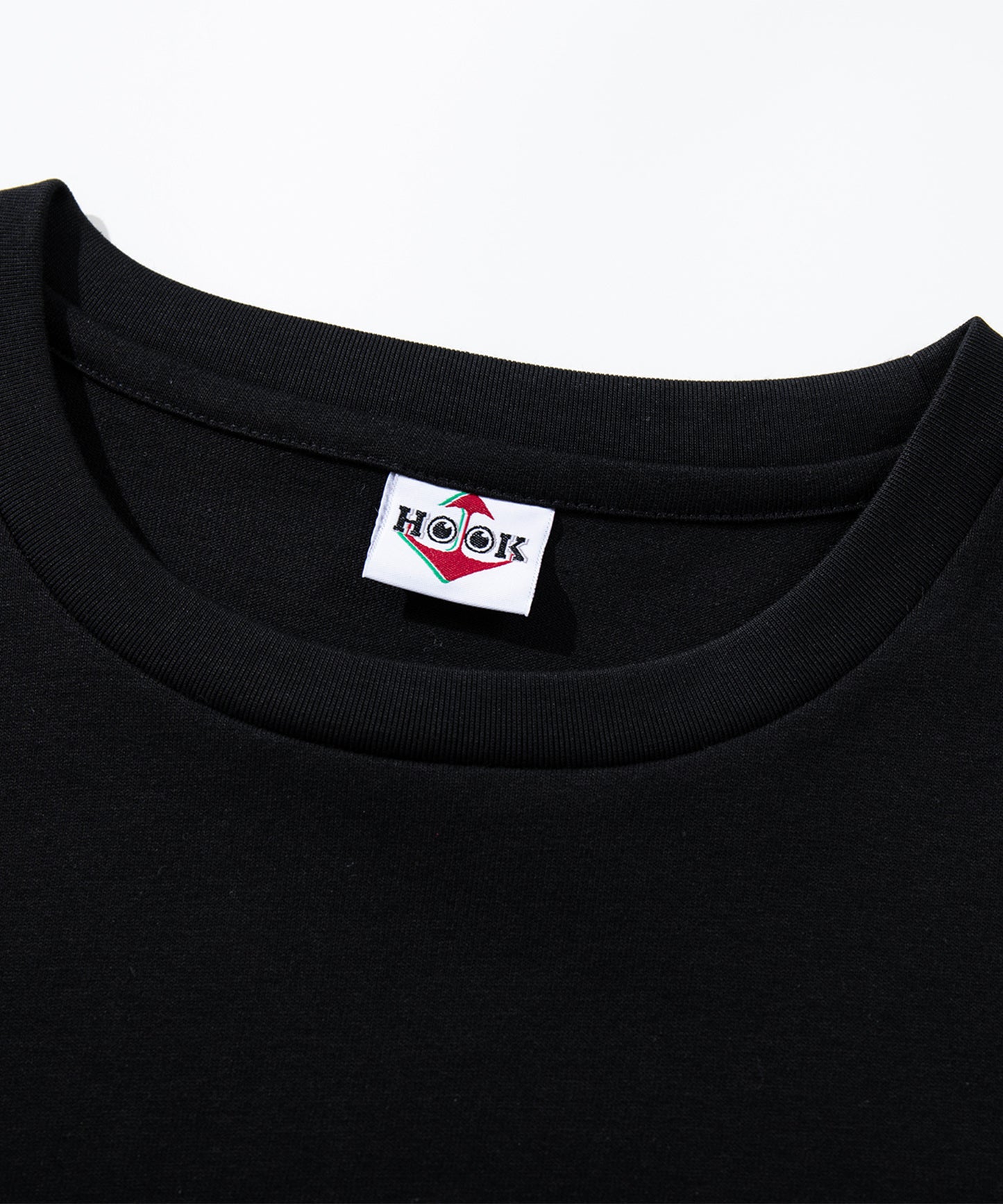 HOOK -original-　フードモチーフ アメリカンカートゥーンプリント ビッグTシャツ