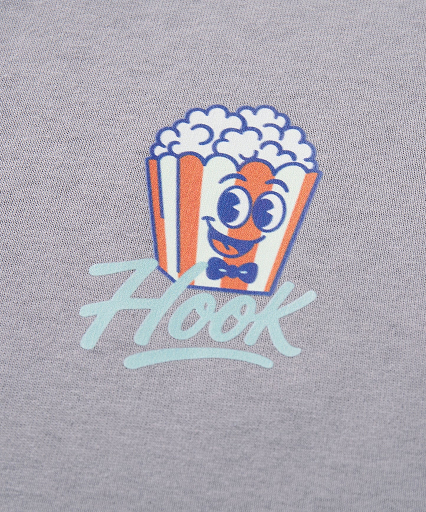 HOOK -original-　フードモチーフ アメリカンカートゥーンプリント ビッグTシャツ
