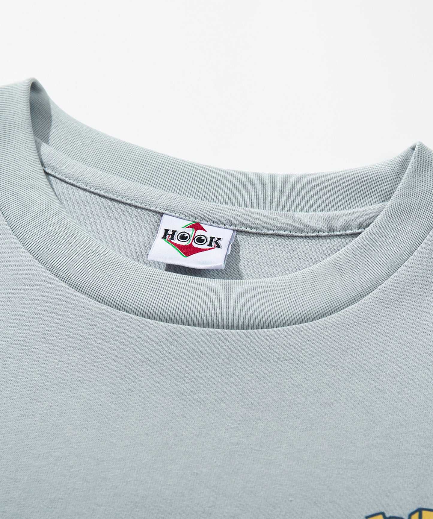 HOOK -original-　フードモチーフ アメリカンカートゥーンプリント ビッグTシャツ