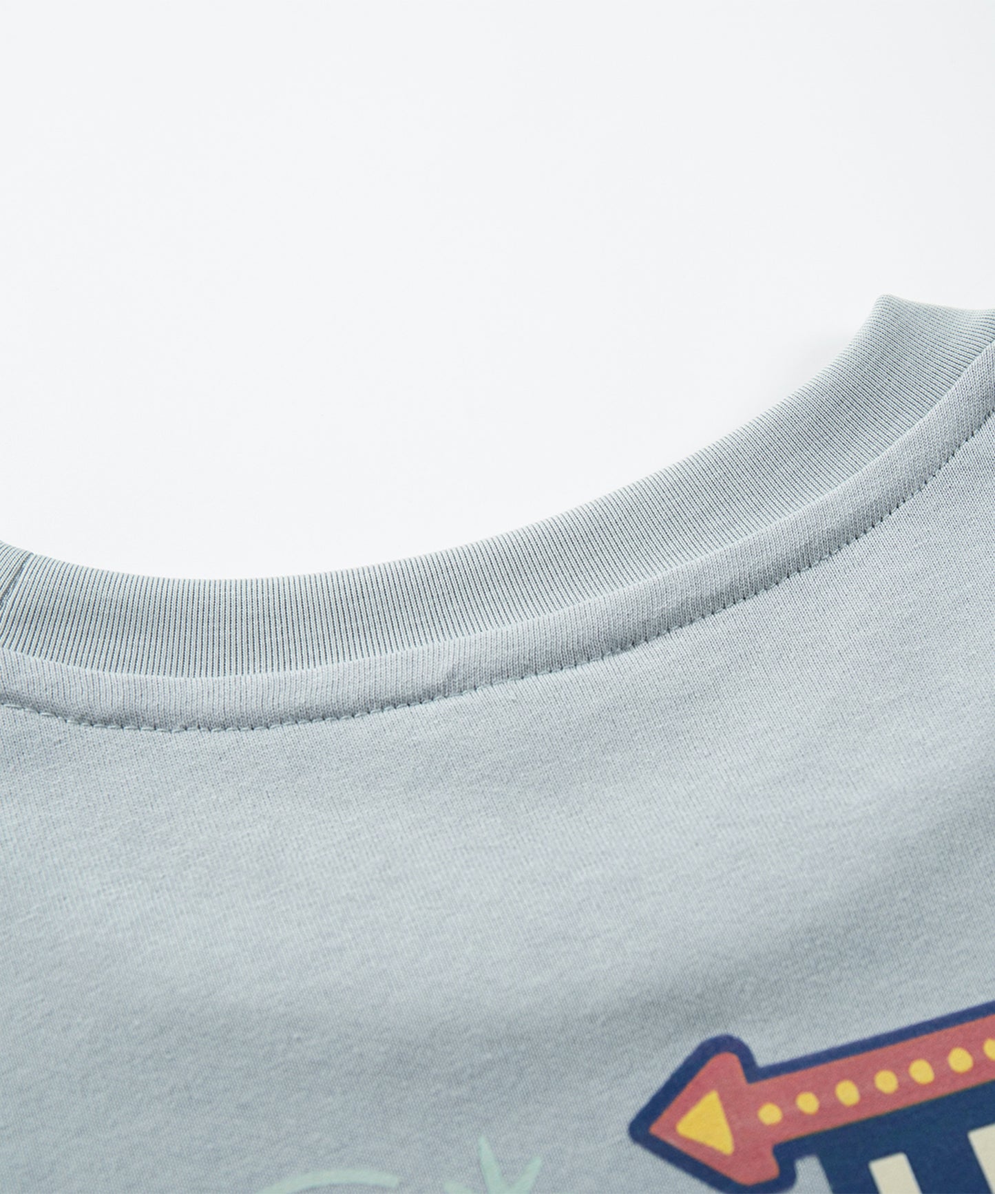 HOOK -original-　フードモチーフ アメリカンカートゥーンプリント ビッグTシャツ