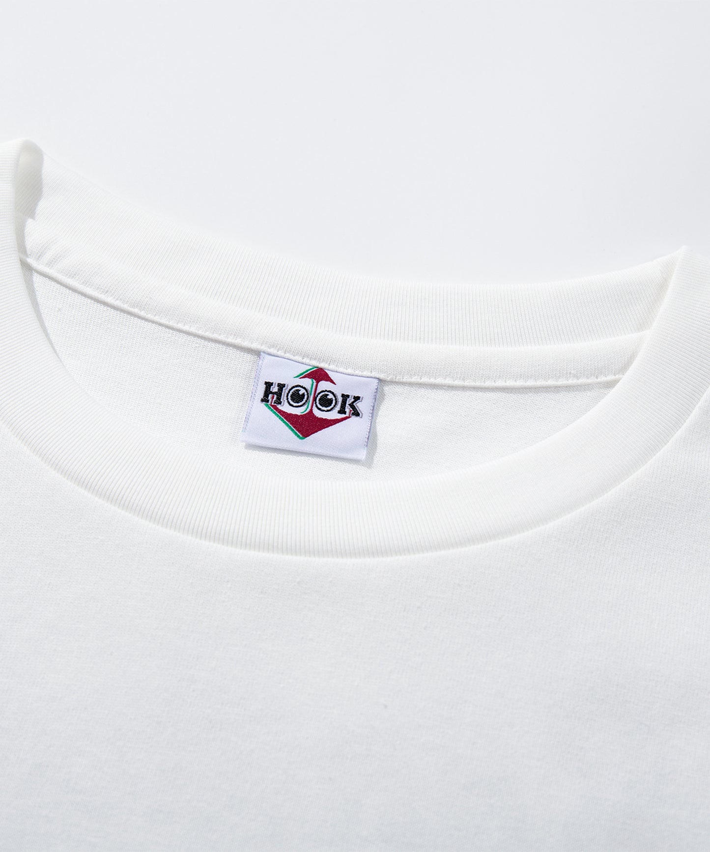 HOOK -original-　フードモチーフ アメリカンカートゥーンプリント ビッグTシャツ