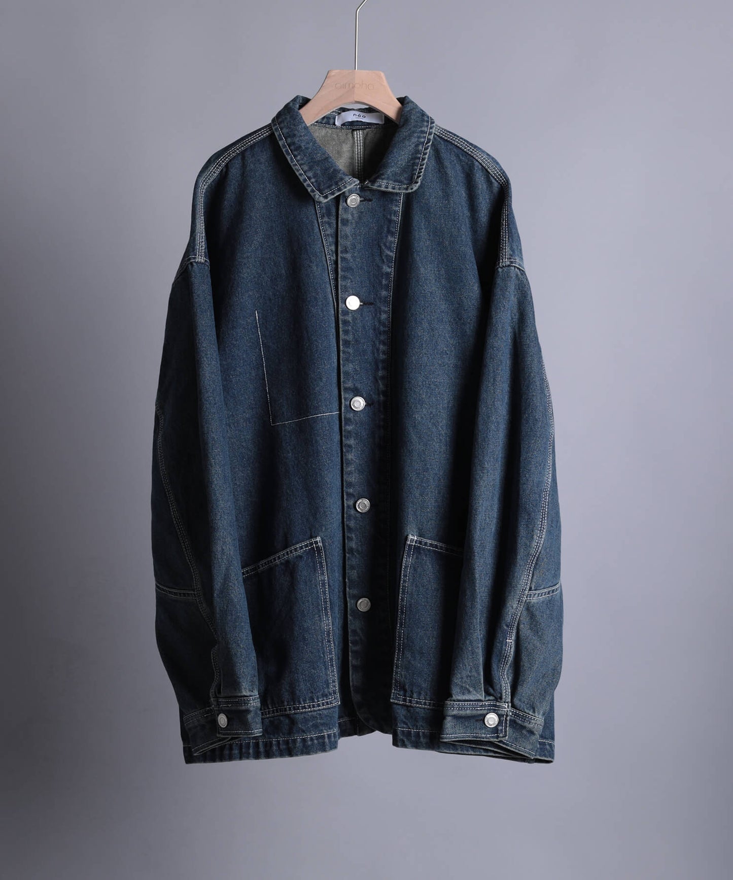 【aimoha neo】VINTAGE PROCESSED LOOSE FIT JACKET