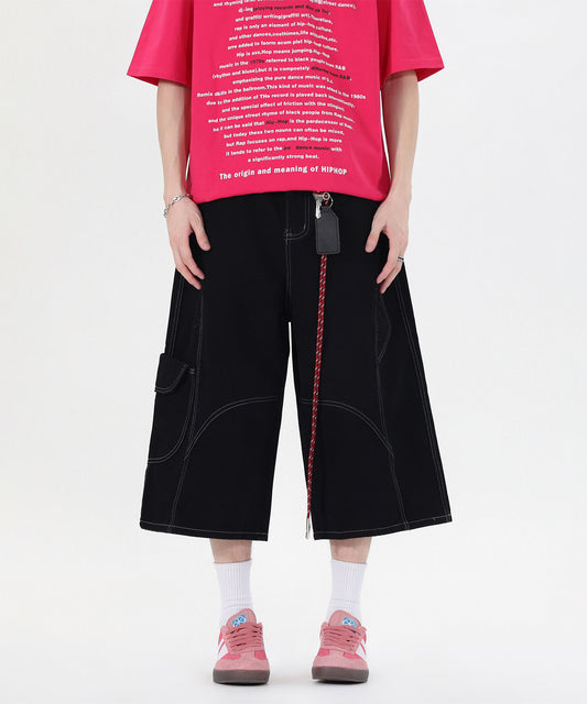 HOOK チェーンキーホルダー付き カーゴハーフパンツ (SS)