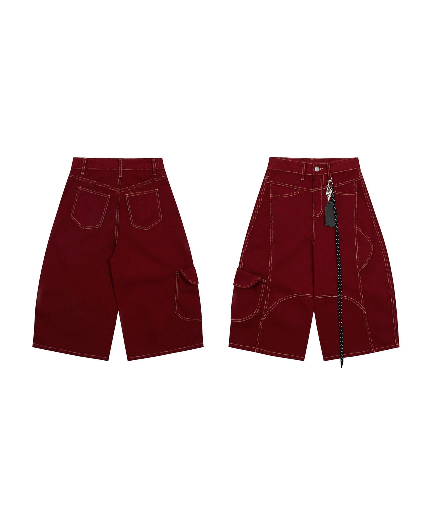 HOOK チェーンキーホルダー付き カーゴハーフパンツ (SS)