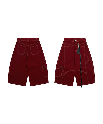 HOOK チェーンキーホルダー付き カーゴハーフパンツ (SS)