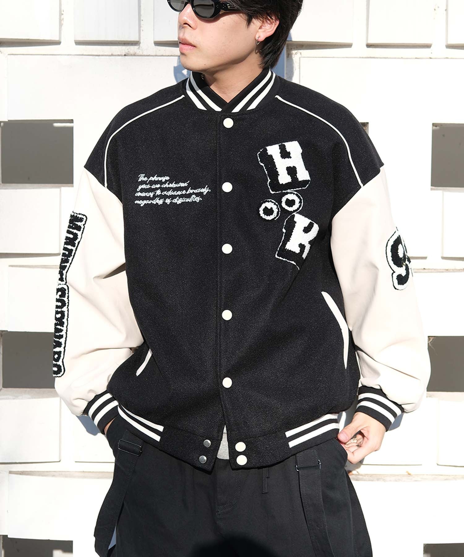 HOOK -original-　サガラ刺繍ワッペンスタジャン