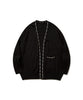 [aimoha Men's] String stitch oversized cardigan
