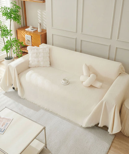 マルチカバーフリンジ付き大判ブランケット