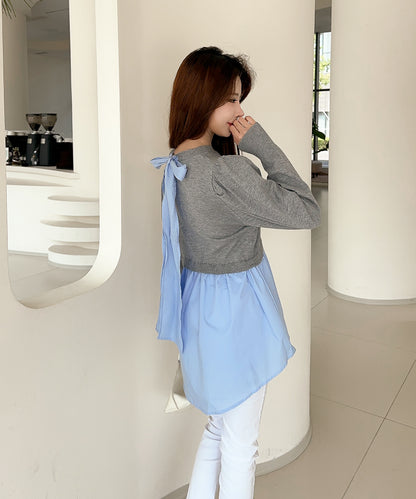【Jasmine】シャーリングパールトップス