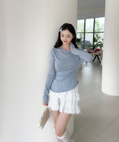 【Jasmine】アシンメトリーニットプルオーバー