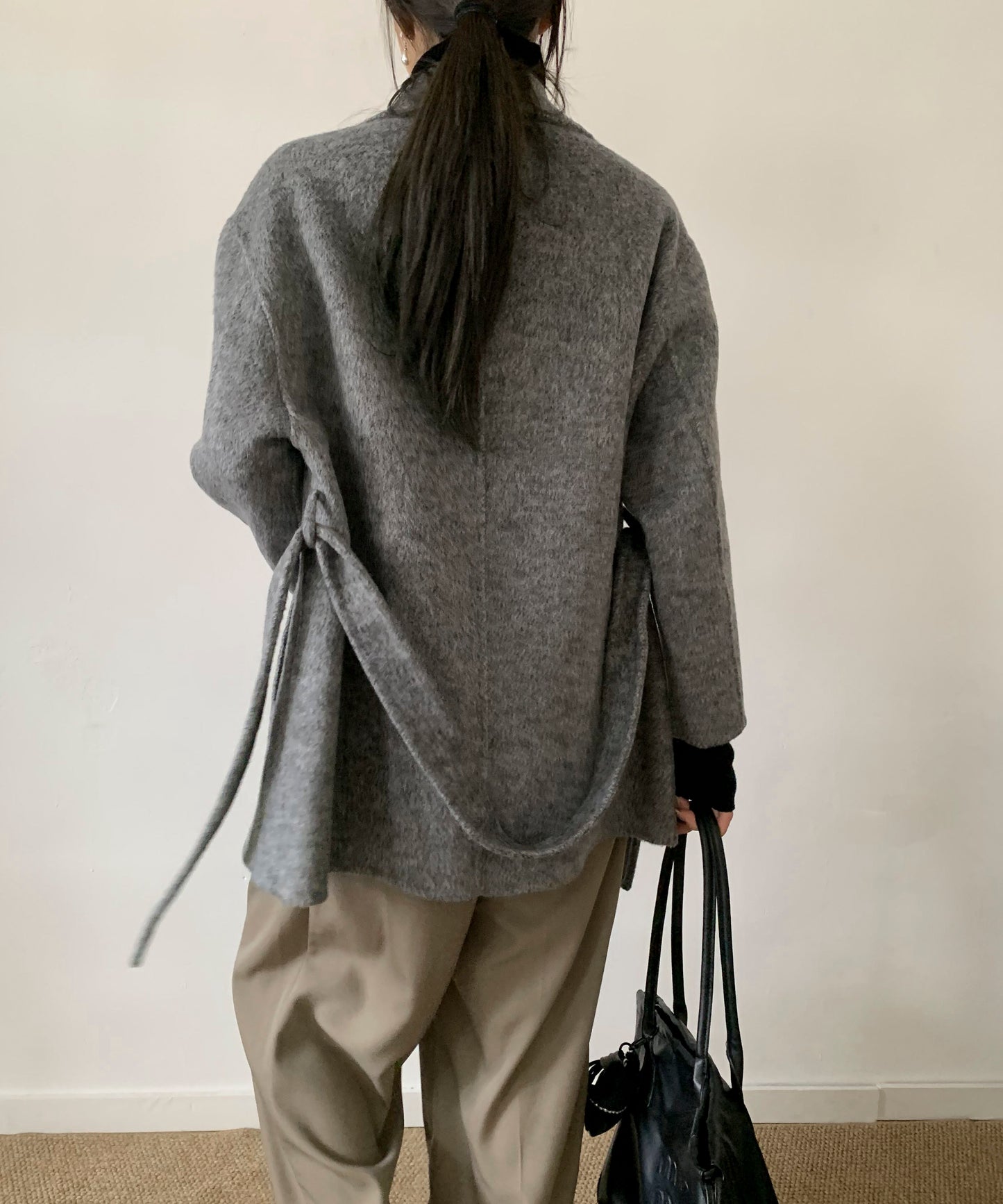 DECADE CLASSIC リバーウールステンカラーコート