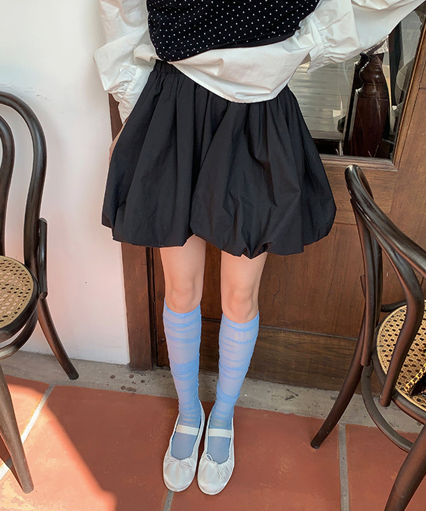 【Jasmine】バルーンシルエットショートパンツ