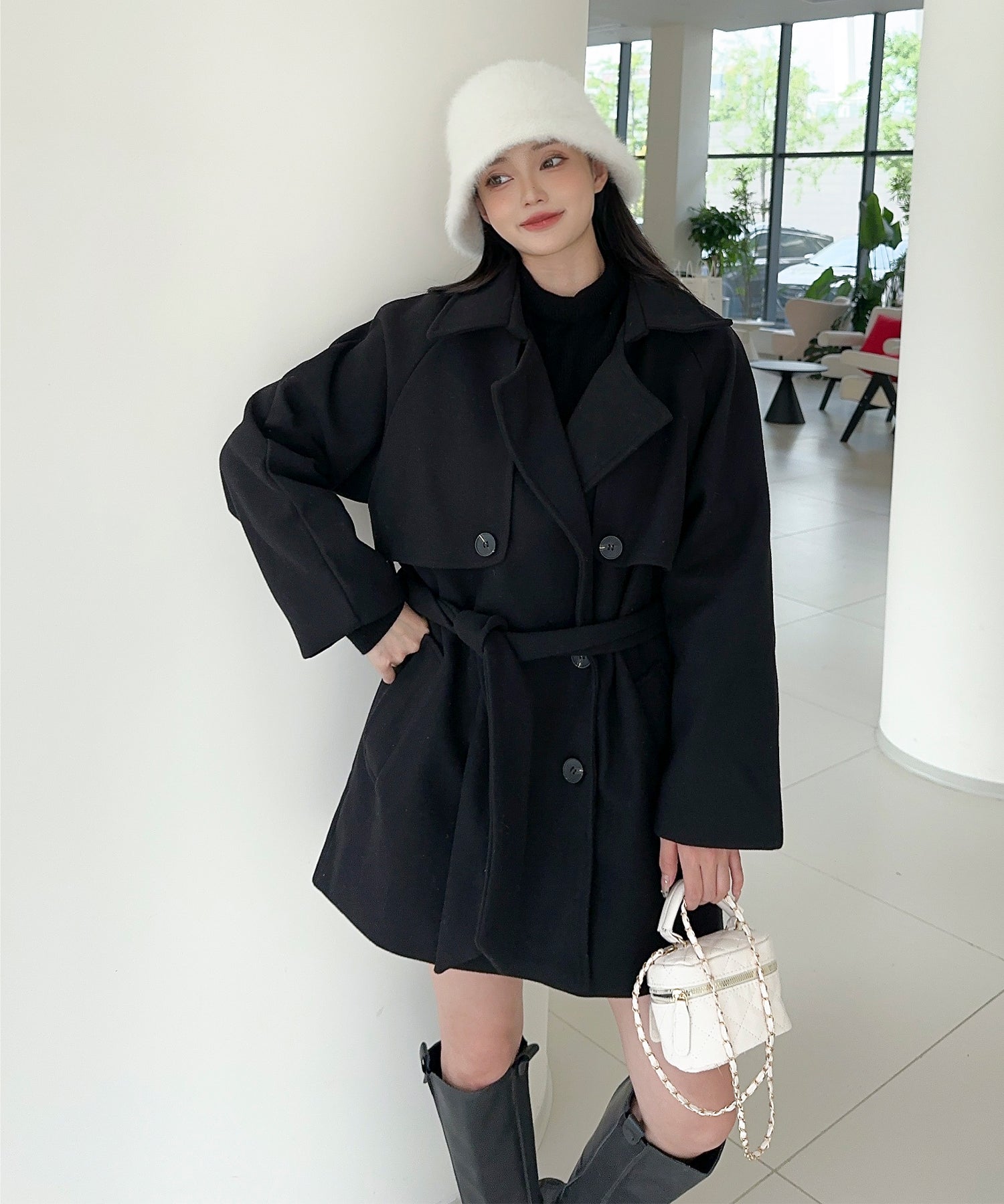 【Jasmine】ルーズオーバーコート