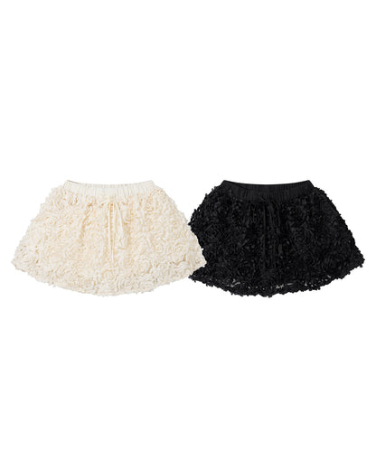 HOOK for girls　立体ローズミニスカート