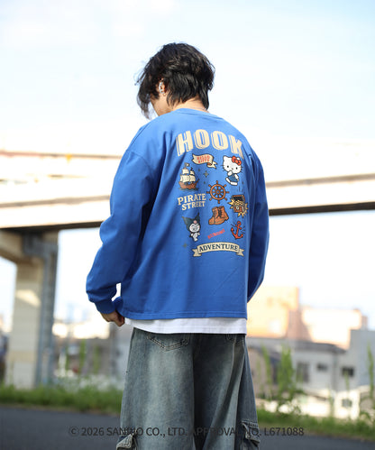 HOOK -original-　サンリオキャラクターズ コラボ バックプリントロンTEE