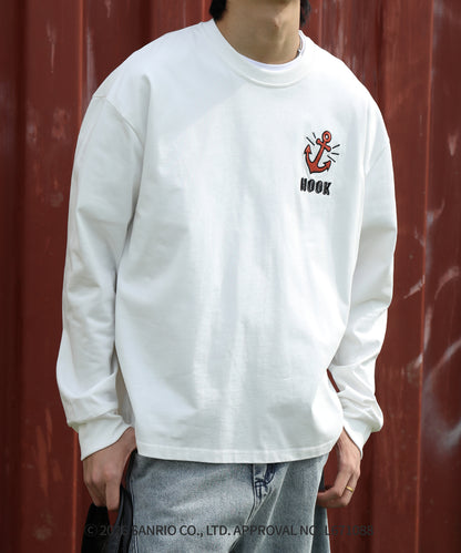 HOOK -original-　サンリオキャラクターズ コラボ バックプリントロンTEE