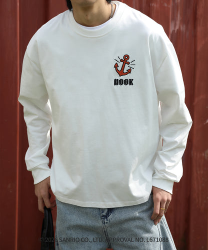 HOOK -original-　サンリオキャラクターズ コラボ バックプリントロンTEE