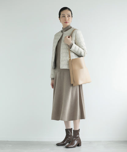 【DECADE】ラウンドネックダウンジャケット