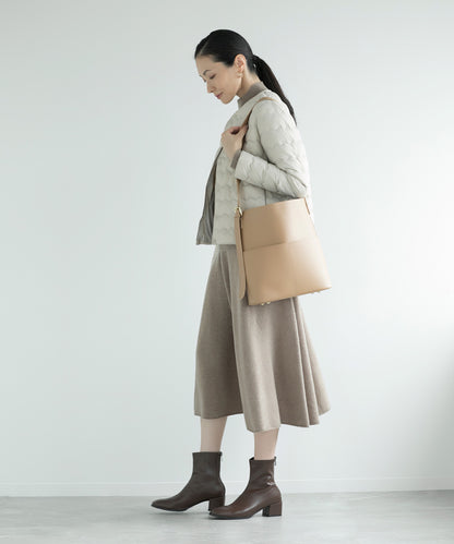 【DECADE】ラウンドネックダウンジャケット