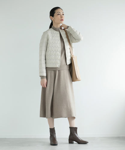 【DECADE】ラウンドネックダウンジャケット