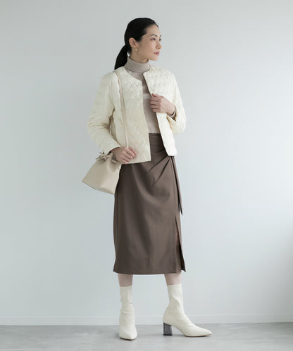 【DECADE】ラウンドネックダウンジャケット