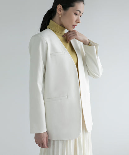 【DECADE CLASSIC】ノーカラー ジャケット