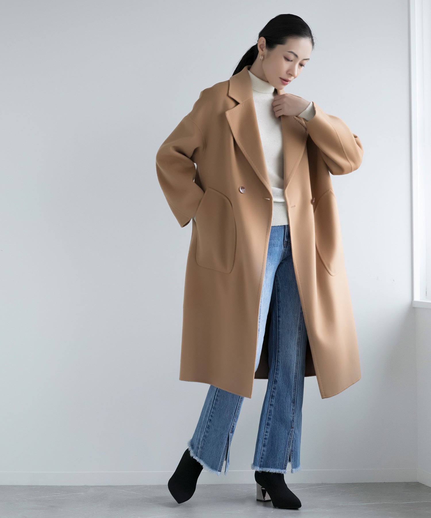 【DECADE CLASSIC】ロングチェスターコート