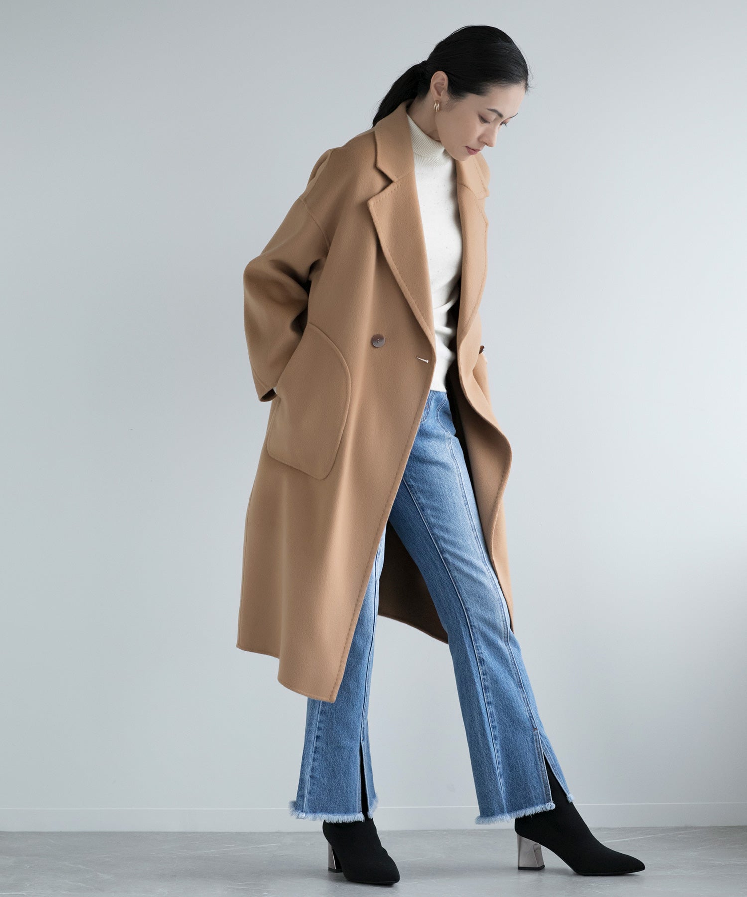 【DECADE CLASSIC】ロングチェスターコート