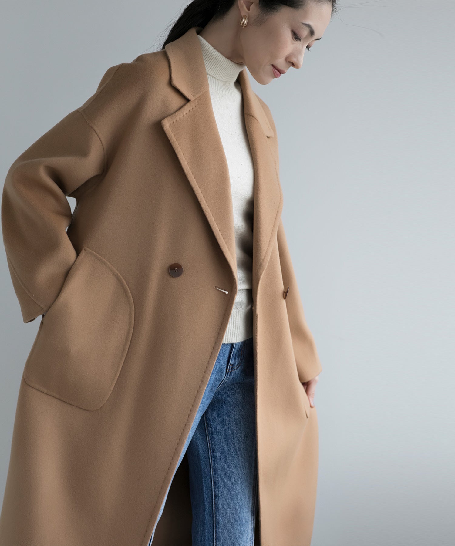 【DECADE CLASSIC】ロングチェスターコート