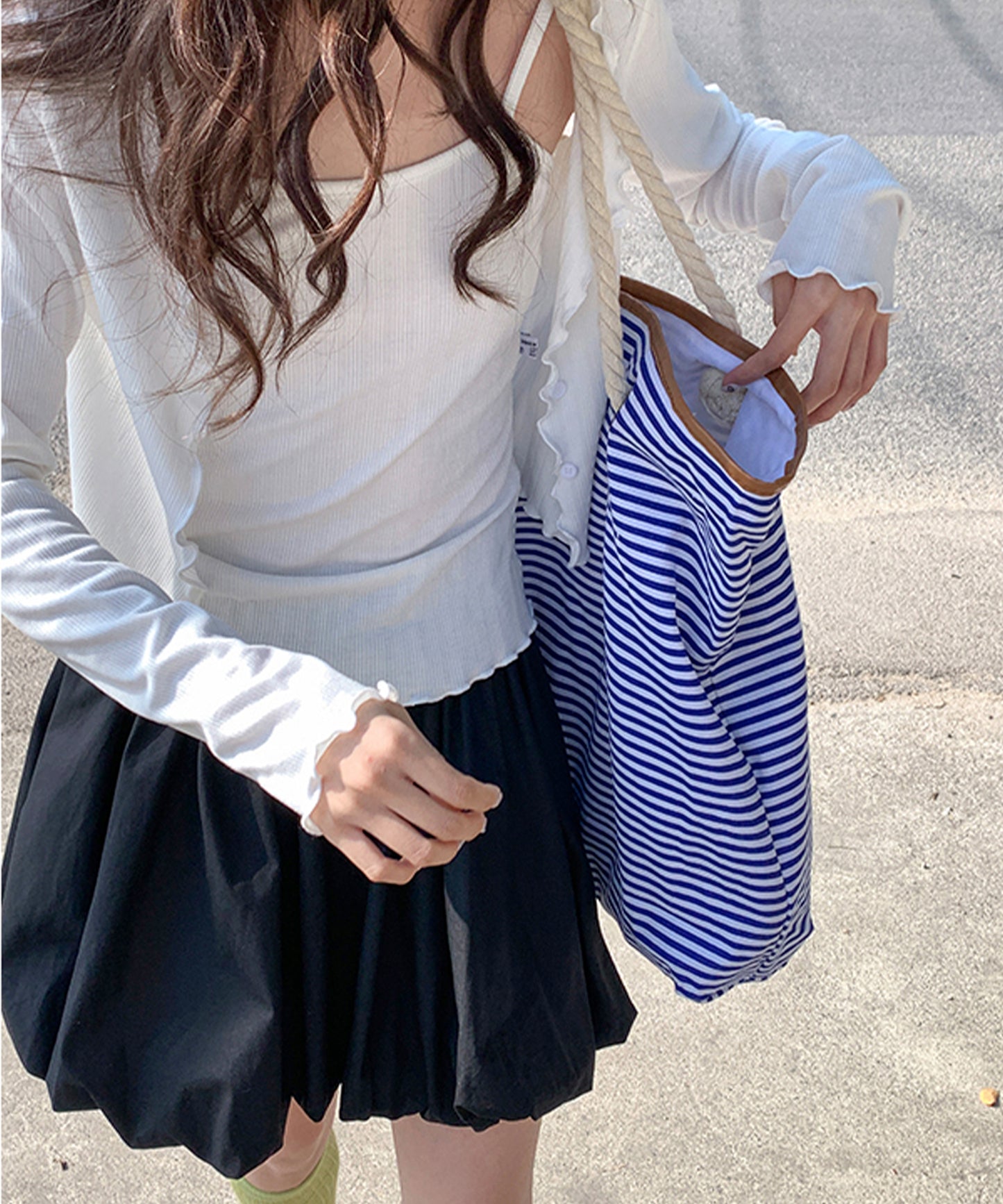 【Jasmine】バルーンシルエットショートパンツ