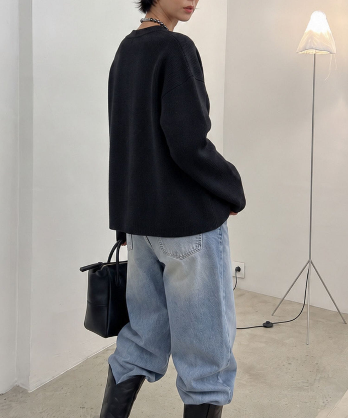 aimoha/7Gタック入りペプラムライクカーディガン