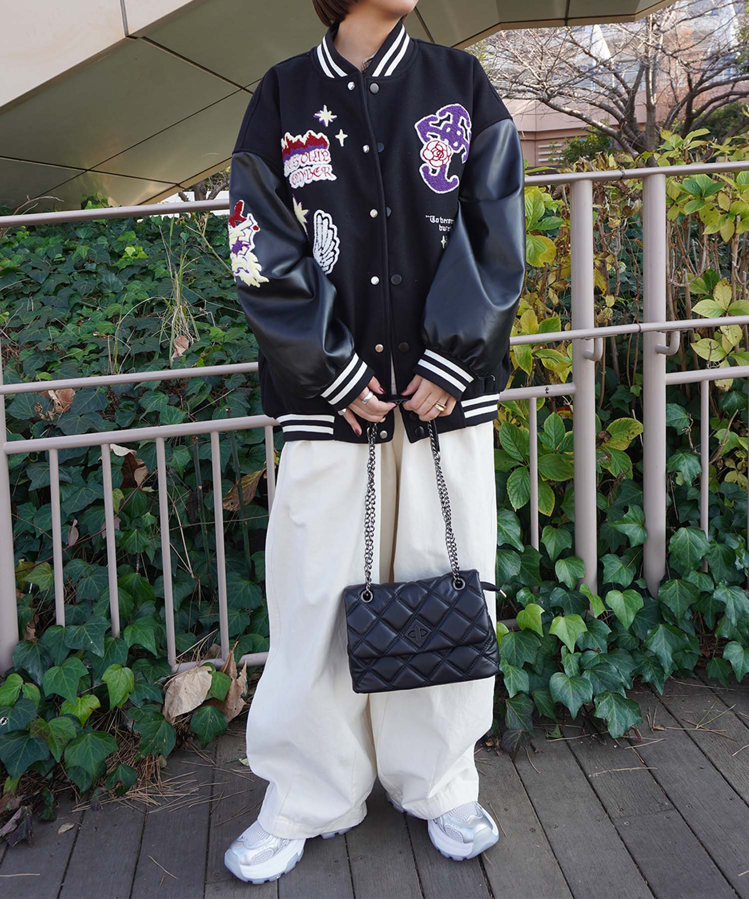 HOOK -original-　サガラ刺繍ワッペンスタジャン