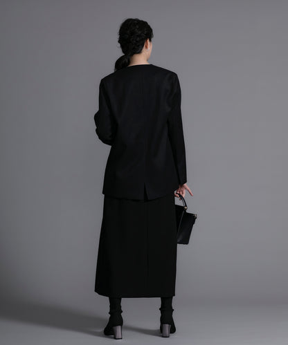 【DECADE CLASSIC】ノーカラー ジャケット