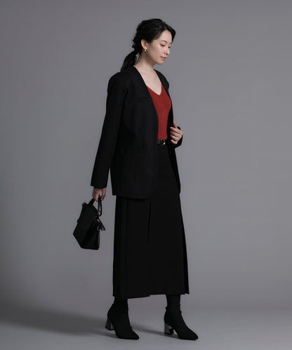 【DECADE CLASSIC】ノーカラー ジャケット