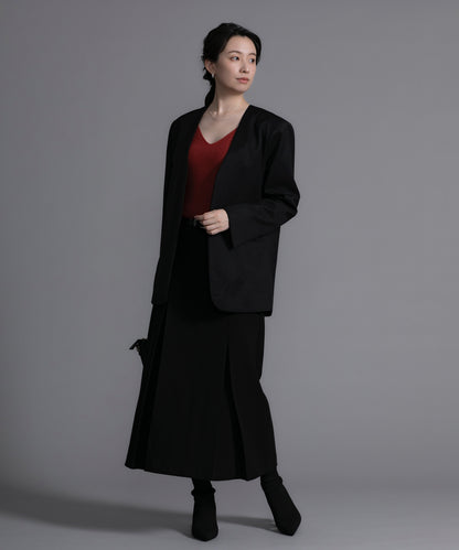 【DECADE CLASSIC】ノーカラー ジャケット