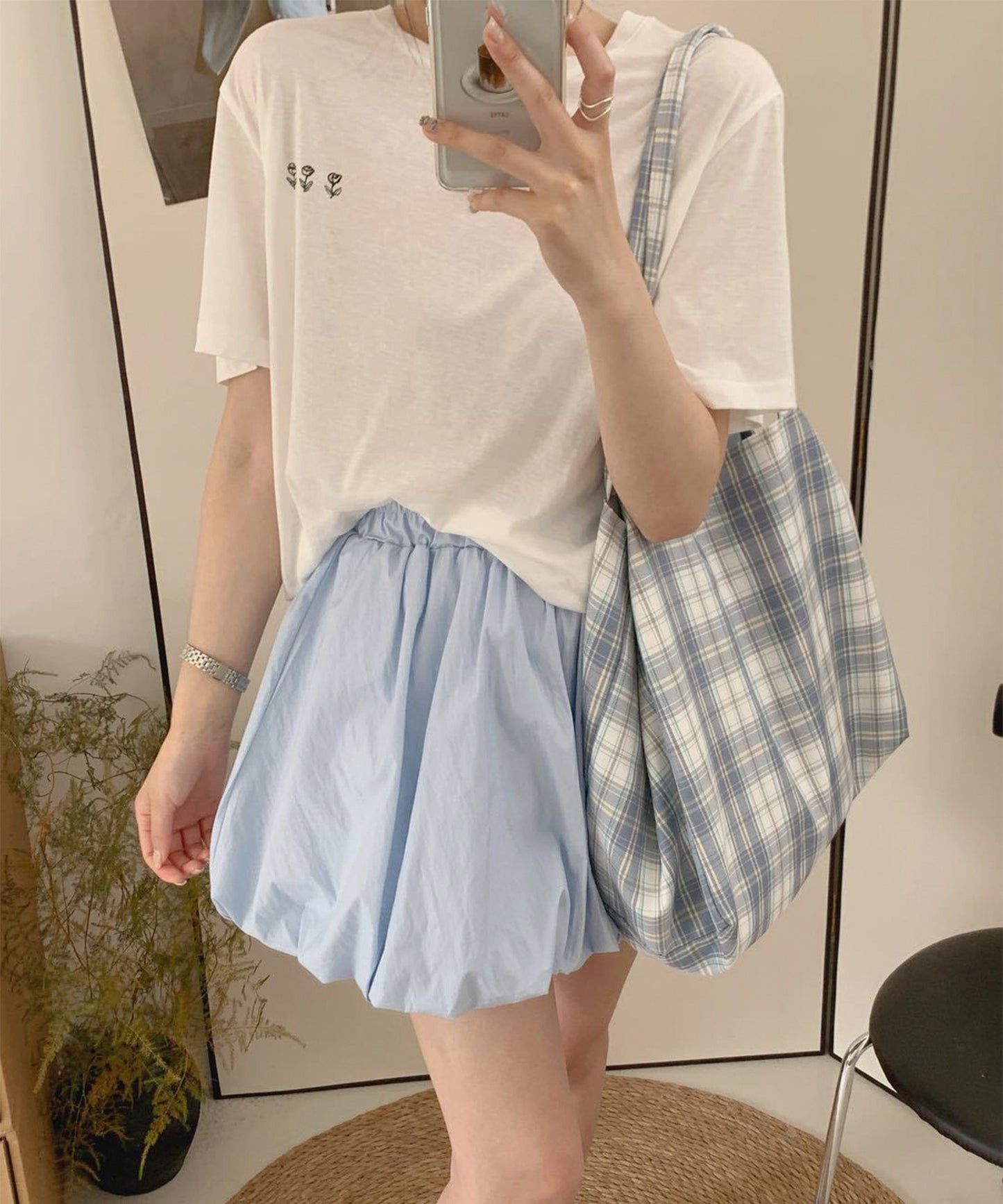 【Jasmine】バルーンシルエットショートパンツ