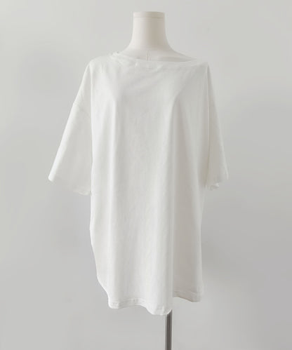 aimoha/ワンショルダー風ビッグTシャツ