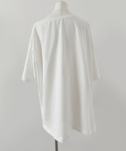 aimoha/ワンショルダー風ビッグTシャツ