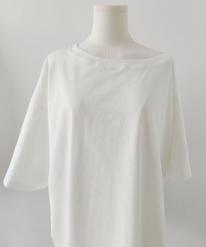 aimoha/ワンショルダー風ビッグTシャツ