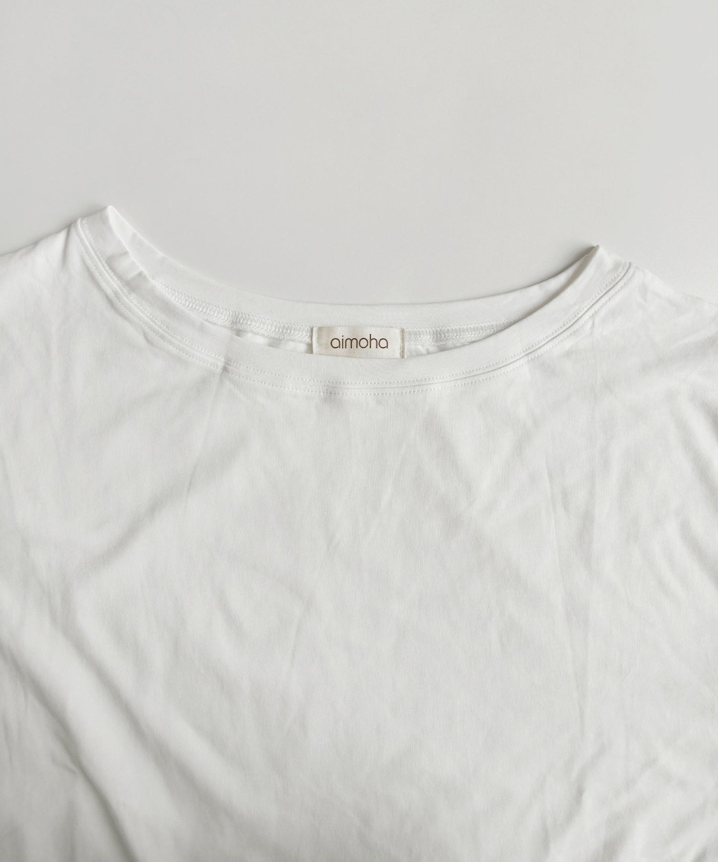aimoha/ワンショルダー風ビッグTシャツ