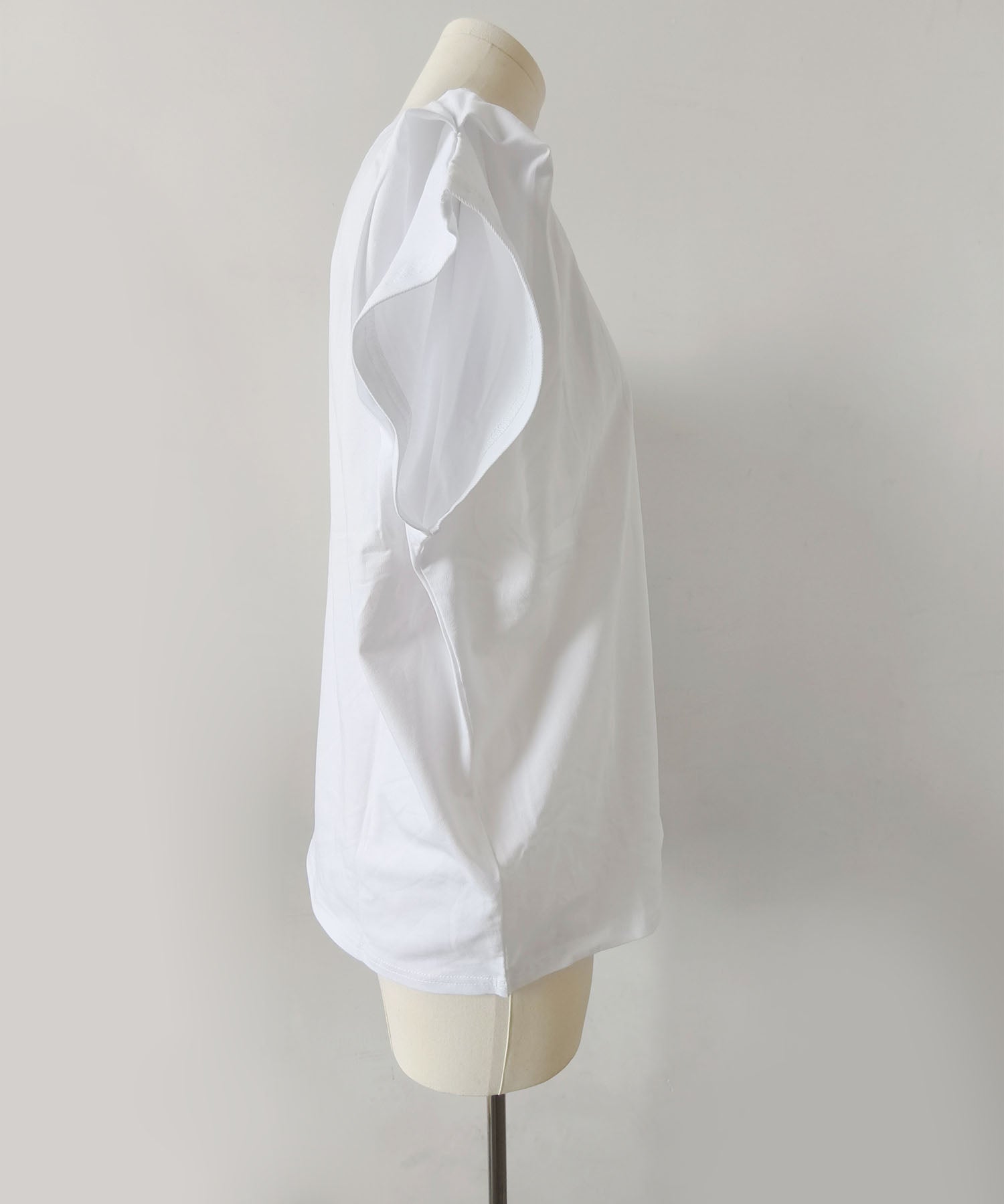 aimoha/ショルダータック半袖Tシャツ プルオーバー
