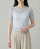 aimoha/シアーメロウ半袖トップス