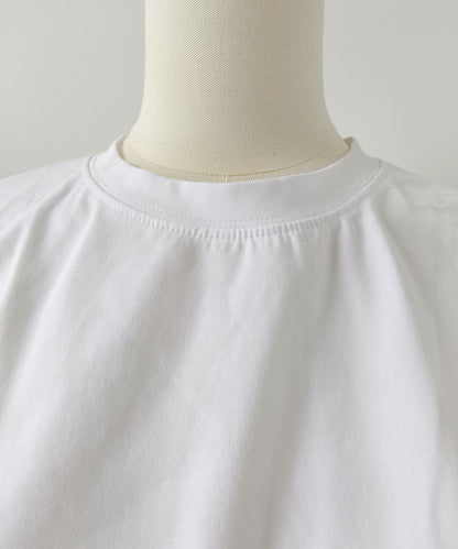 aimoha/ショルダータック半袖Tシャツ プルオーバー