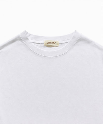 aimoha/ショルダータック半袖Tシャツ プルオーバー