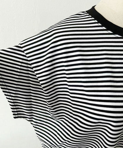 aimoha/ショルダータック半袖Tシャツ プルオーバー