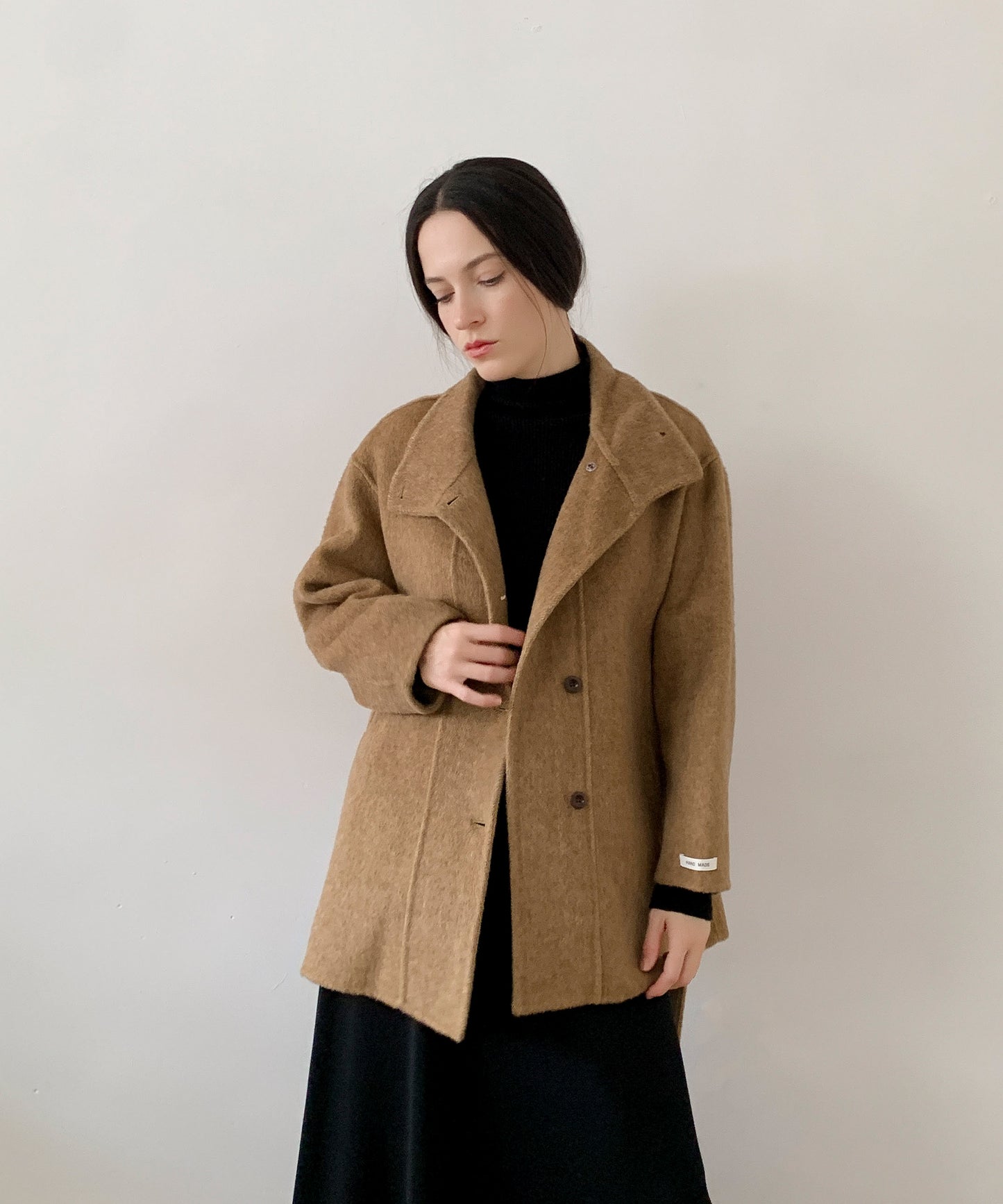 DECADE CLASSIC リバーウールステンカラーコート